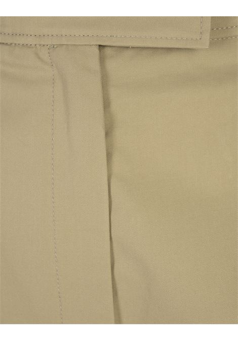 Brooklyn Pants in Solid Green Crisp Cotton LA DOUBLE J | TRO0156-COT067SOLIDGR06